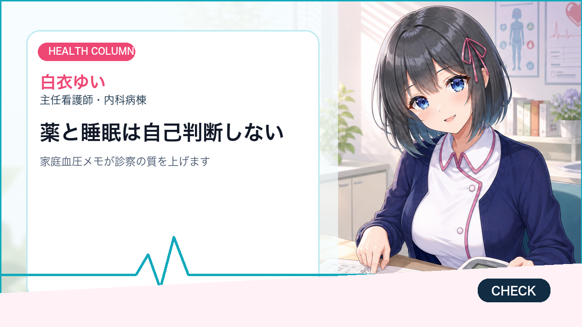 朝の血圧で確認したい生活習慣チェックリスト