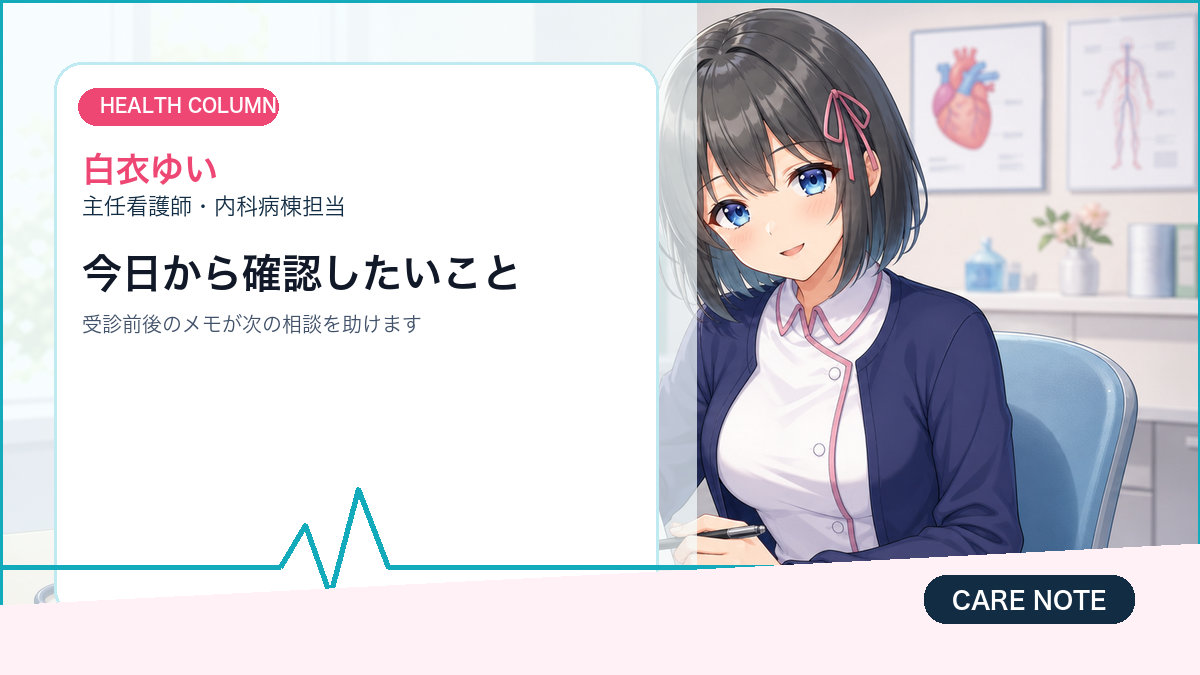 心臓を守るために受診前に確認したい生活習慣チェックリスト