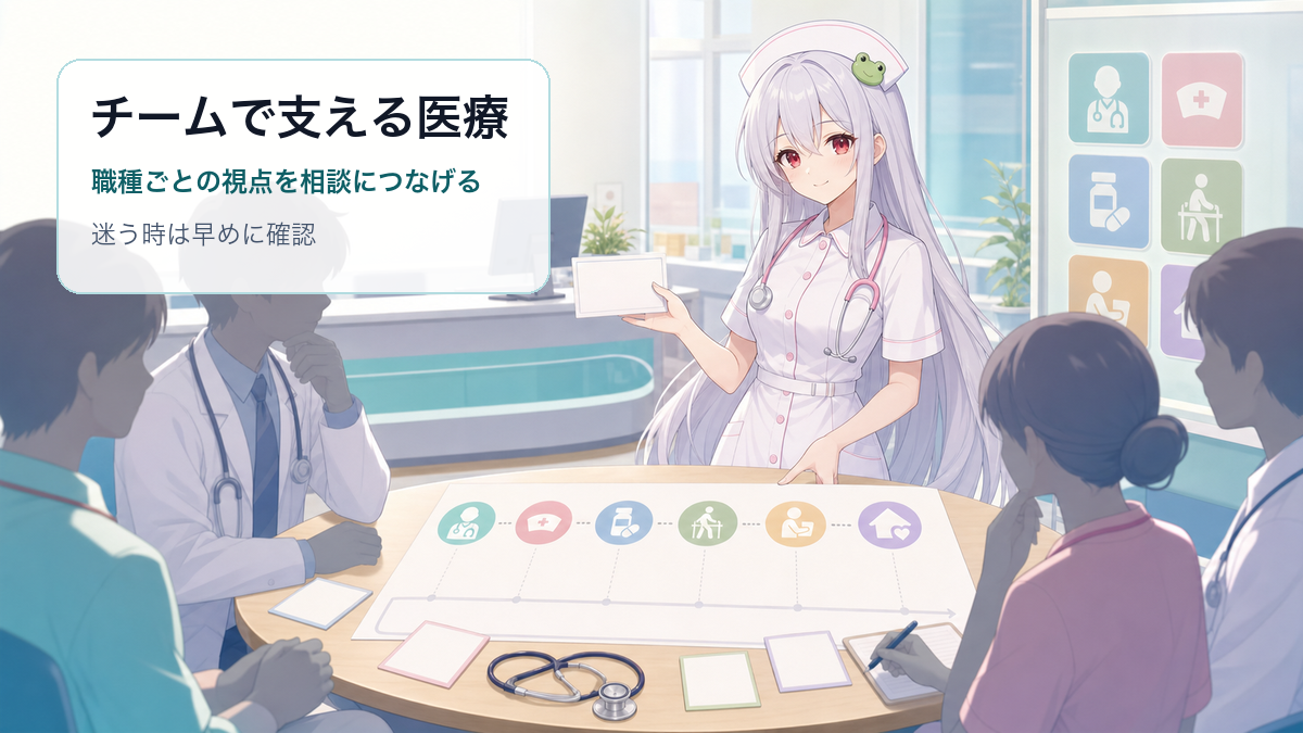酒列ひこなが多職種連携と相談先を整理する健康コラム画像