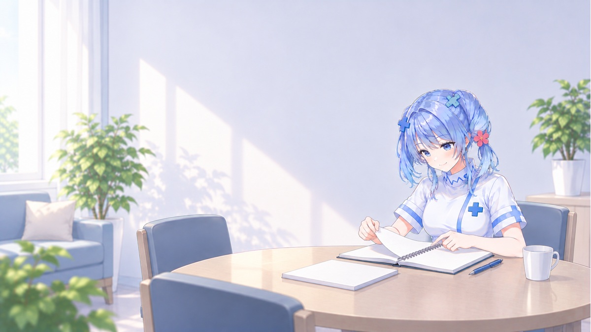 体調とこころの変化を整理する美守うめ